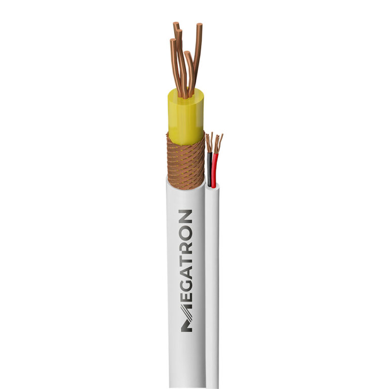 CABO COAXIAL RF 4mm 2x26AWG DBL - Megatron - Fios e Cabos Especiais