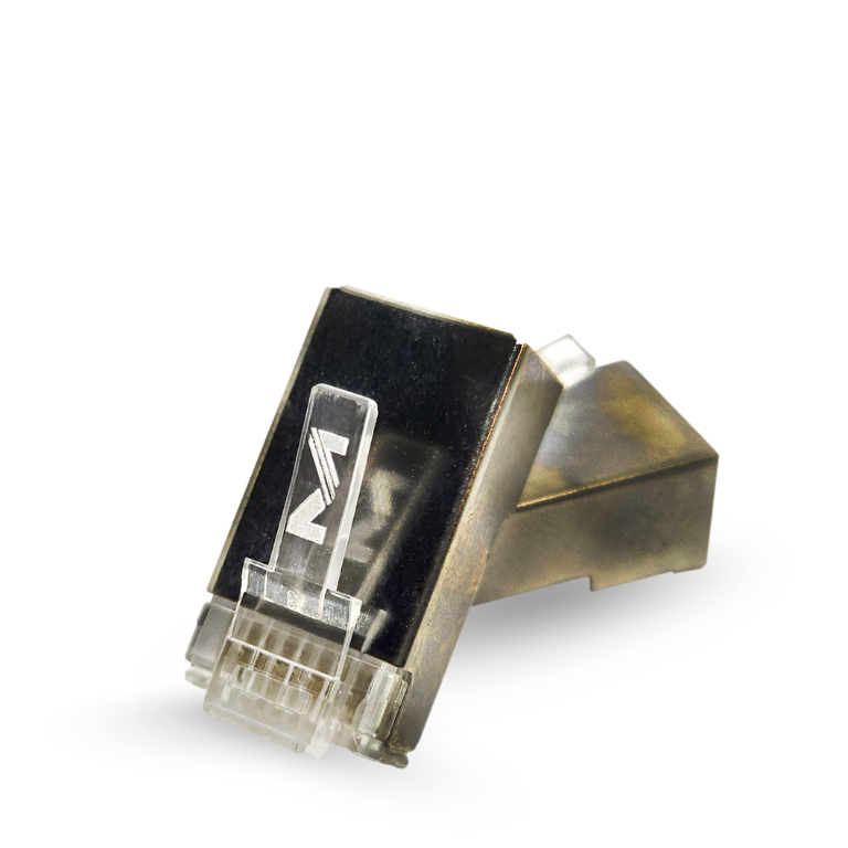 CONECTOR MACHO RJ45 CAT 5e BLINDADO